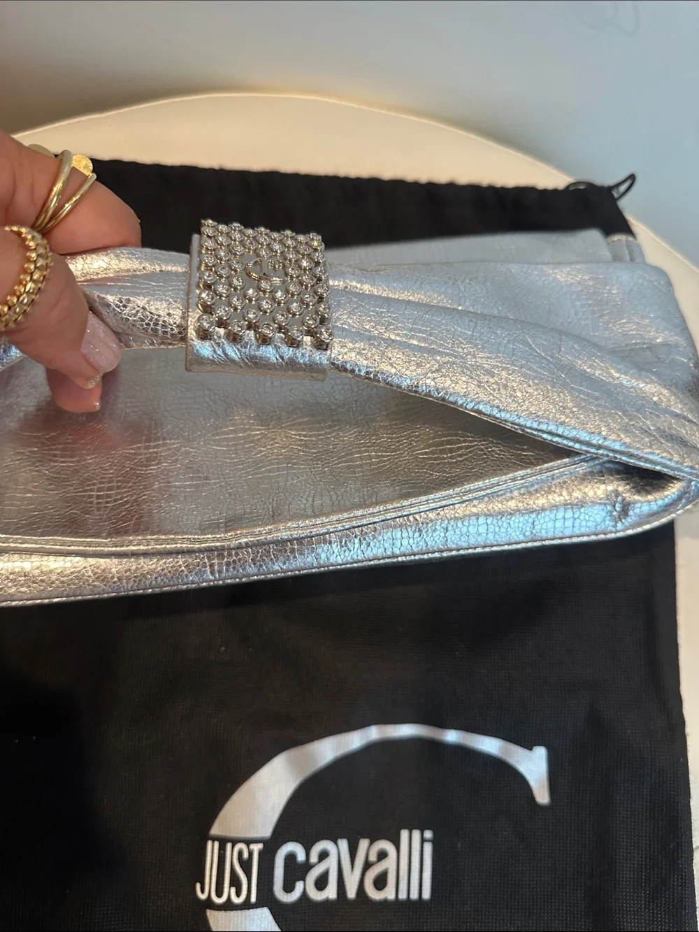 Just Cavalli sleek metallic